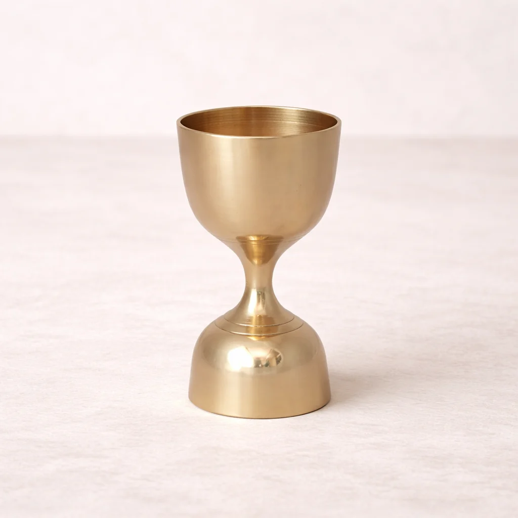 Brass Inspired Double Sided Cocktail Jigger