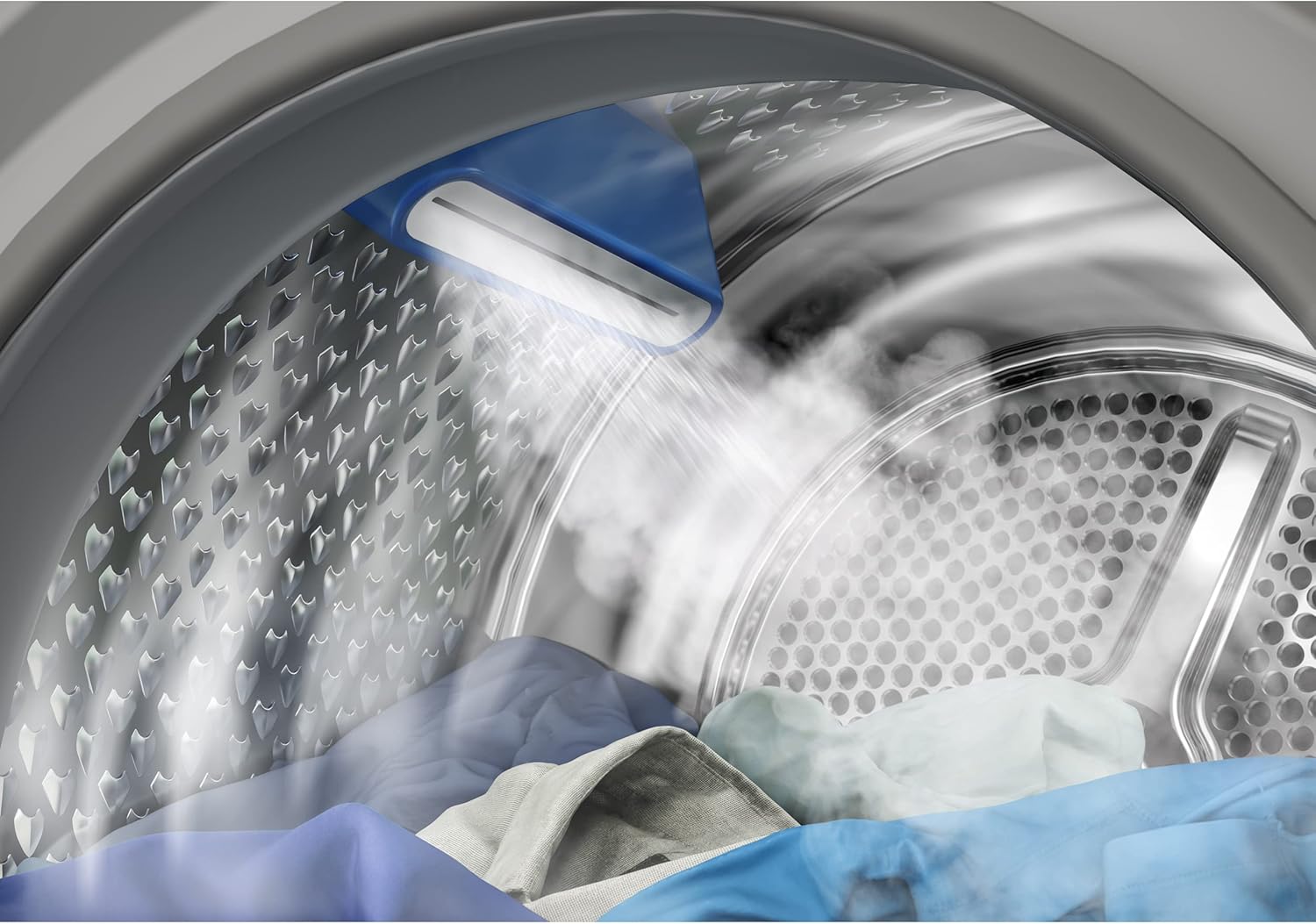 Beko B3T4224SD Wärmepumpentrockner, Wäschetrockner, 8 kg, allergikergeeignet, Hygiene Trocknen  und  Hygiene Auffrischen, SteamCure Dampffunktion, 15 Programme, Express, Weiß