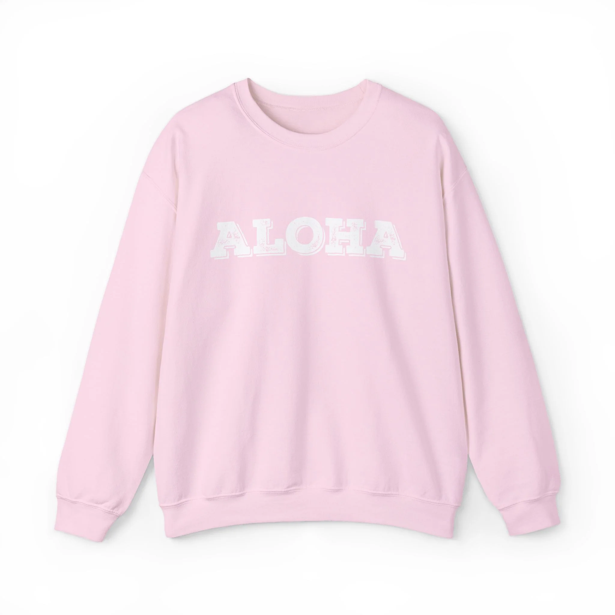 Crewneck Sweatshirt - Classic White Heavy Blend Crewneck