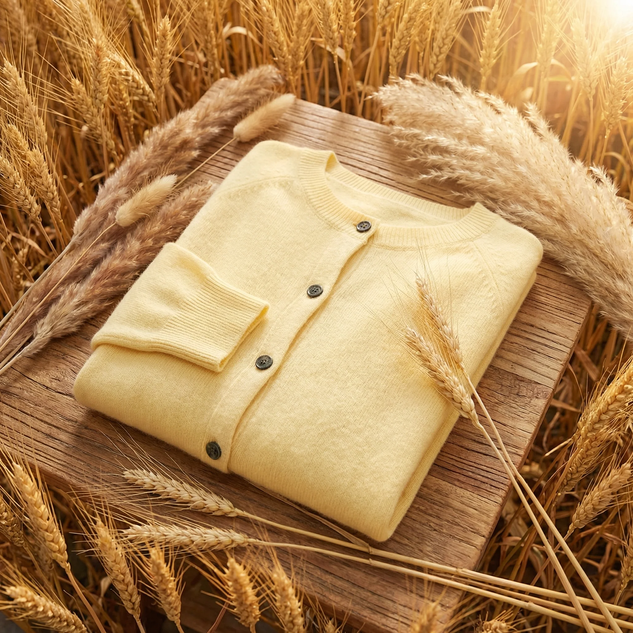 Women��s Merino Wool Cardigan Classic Fit Elegant Layering Piece
