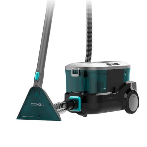 Cecotec Aspirapolvere per tappeti, per tappezzeria, Conga CarpetClean 10000 EasyHome, 800 W, serbatoio per acqua dolce da 3 l e serbatoio per acqua sporca da 1,5 l, sistema multisuperficie, kit di : Amazon.it: Casa e cucina