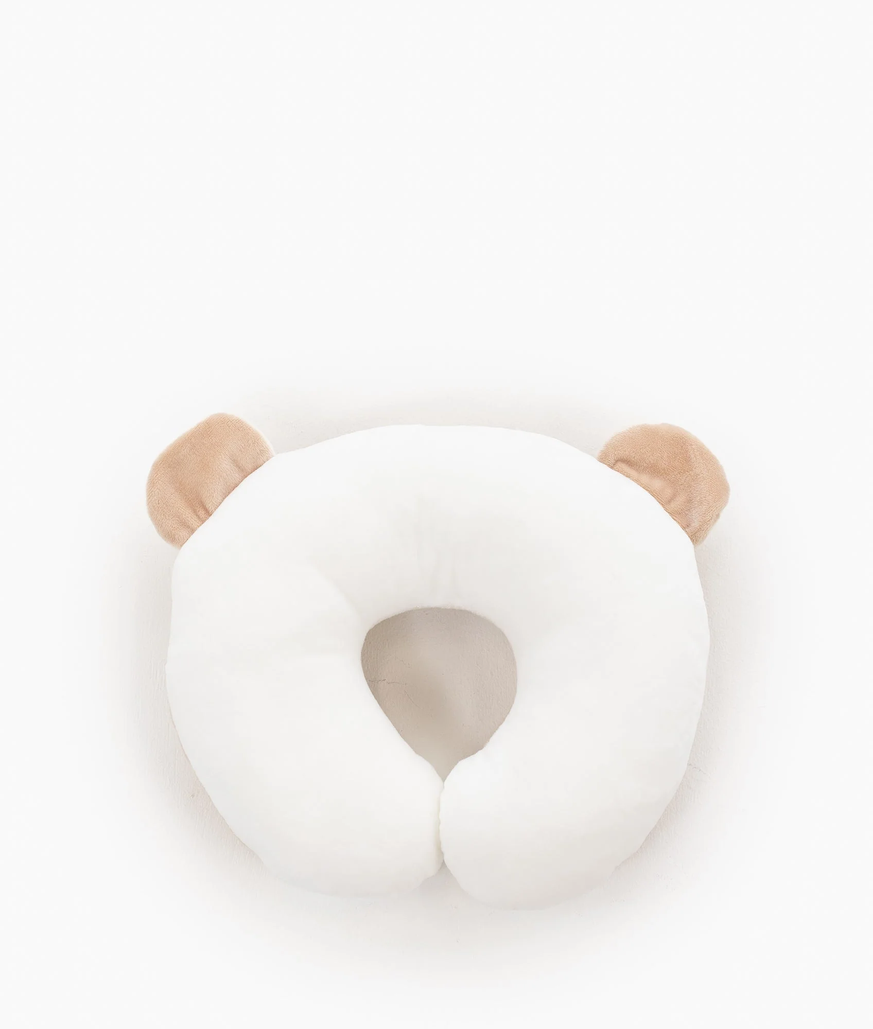 Infant Head Hugger | White & Beige
