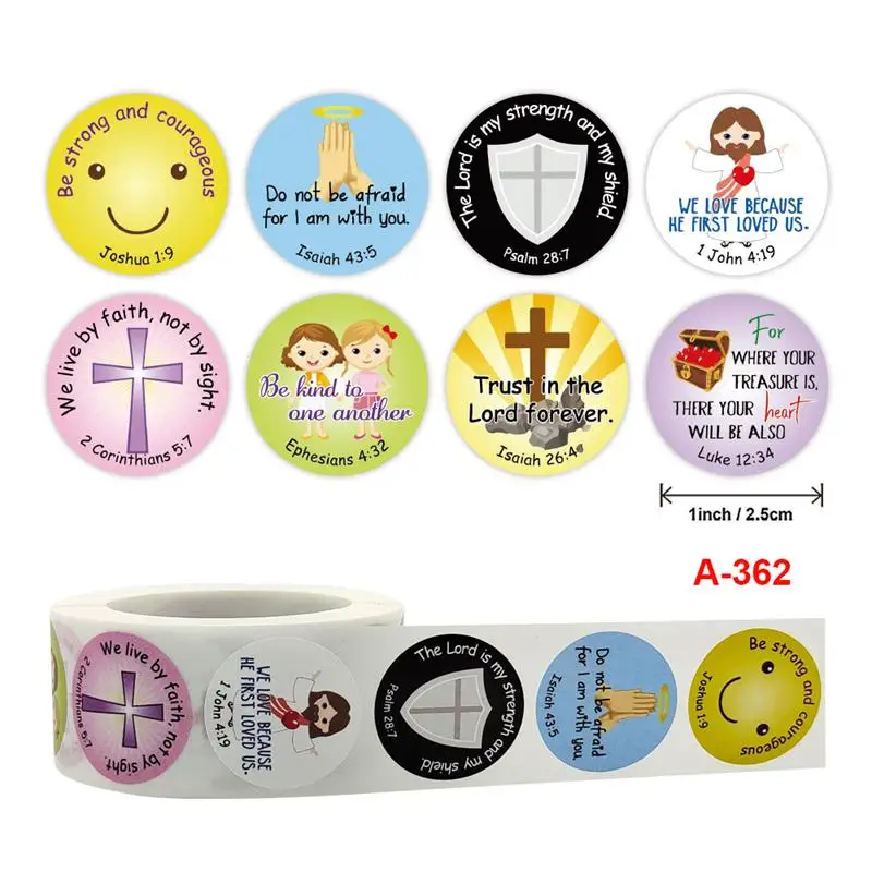Children Christian Stickers | Bible Verses Faith Prayer God Quotes Water Bottle Sticker | Laptop Sticker | Christian Gifts | Cute Sticker