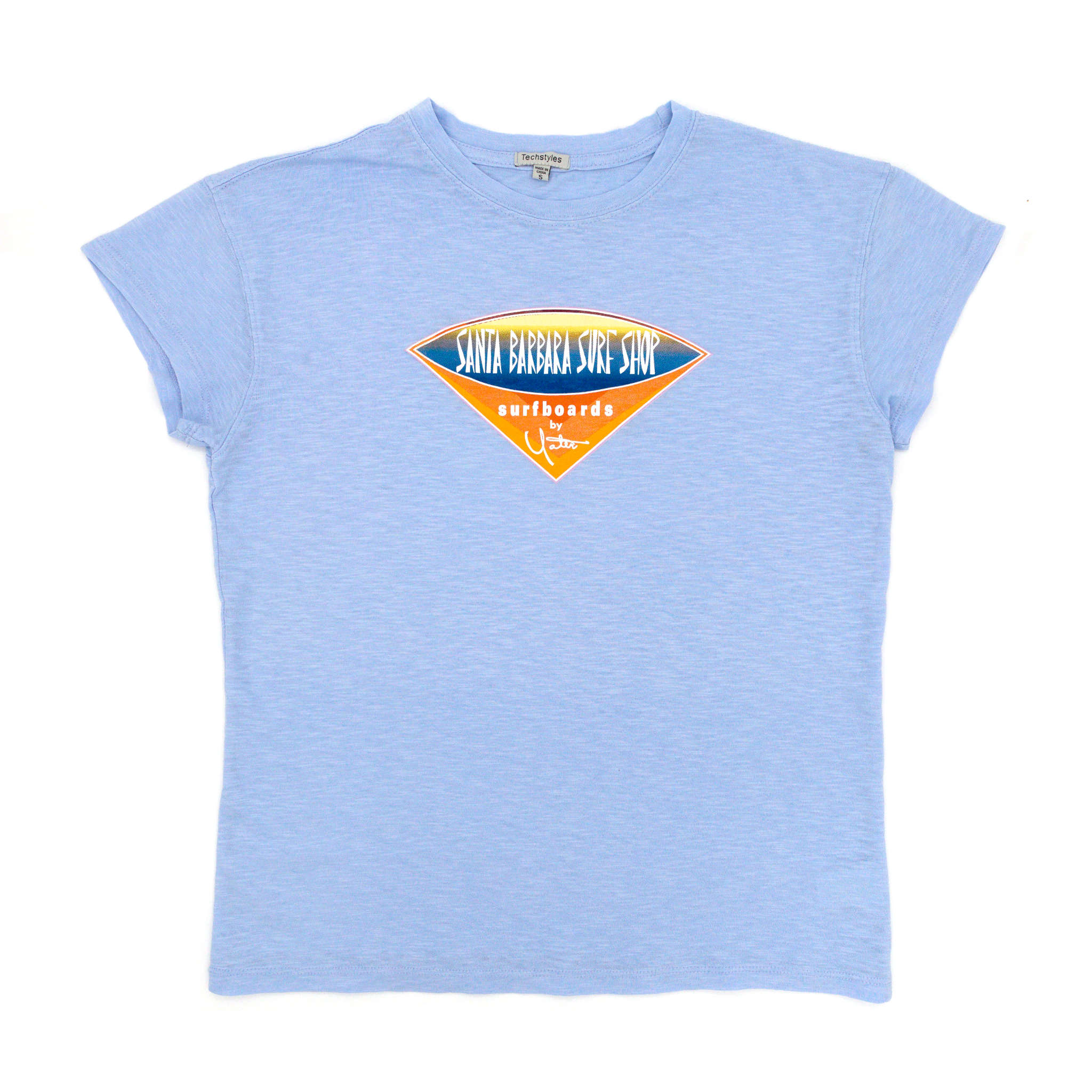 Santa Barbara Surf Shop Women's Front-Hit Short Sleeve T-Shirt