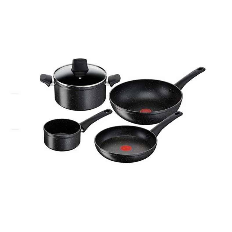 Lagostina Cucina Facile Batteria di Pentole Antiaderente 5 pezzi