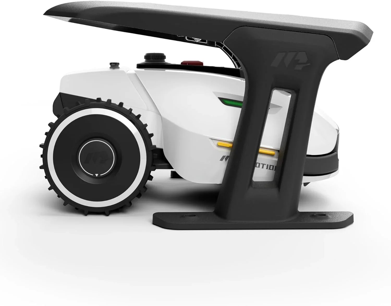YUKA Mini 500H Robotfűnyíró, hatóterület 0,12 hektár, max. 0,17 hektár, Ultrasense AI Vision+ RTK helymeghatározás, automatikus térképezés, alkalmazásvezérlés, 45%-os emelkedő, vágási magasság 2''~3,5'', 3 kaszálási zóna
