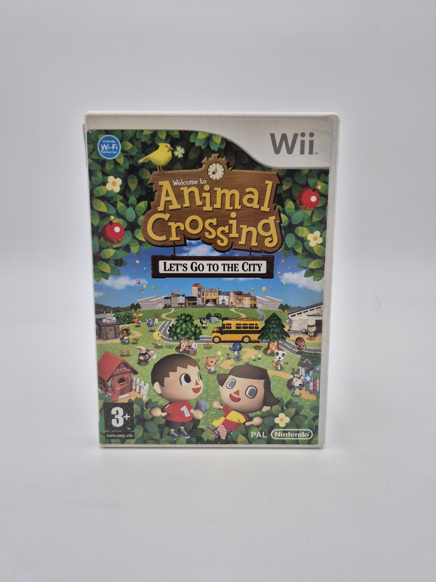 Animal Crossing Let’s go to the City Wii
