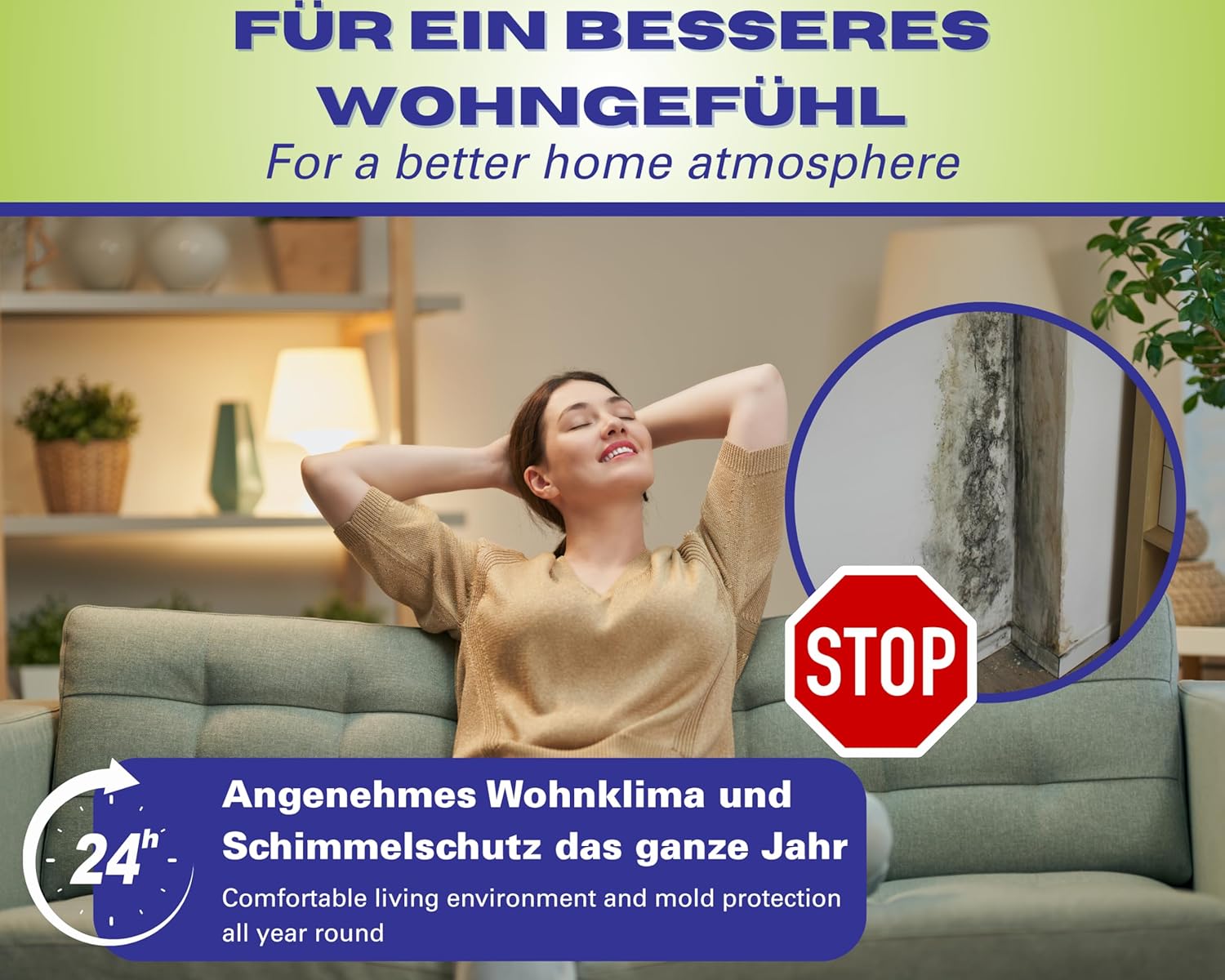 Klimaplatten-Set Grundiert 50 mm für 45 m² - Kalziumsilikatplatten - DIY - Feuchtigkeitsregulierung