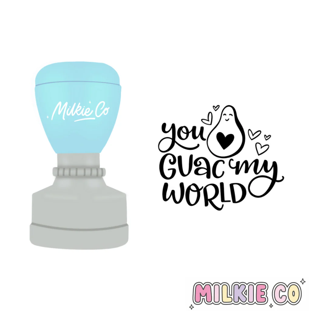 'You Guac My World' Stamp