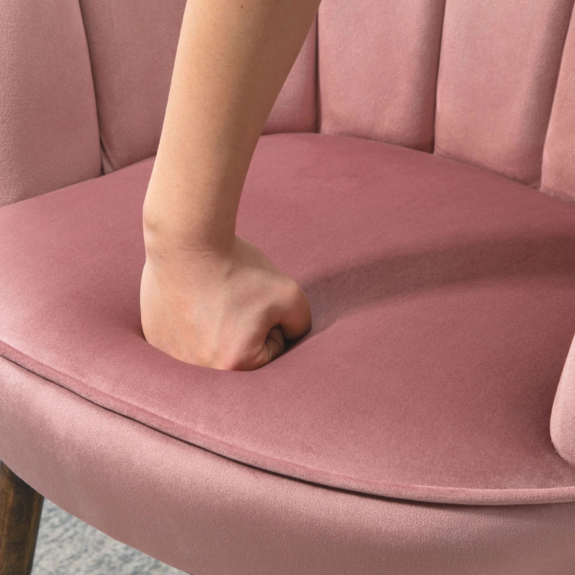 HOMCOM eetkamerstoel keukenstoel fauteuil