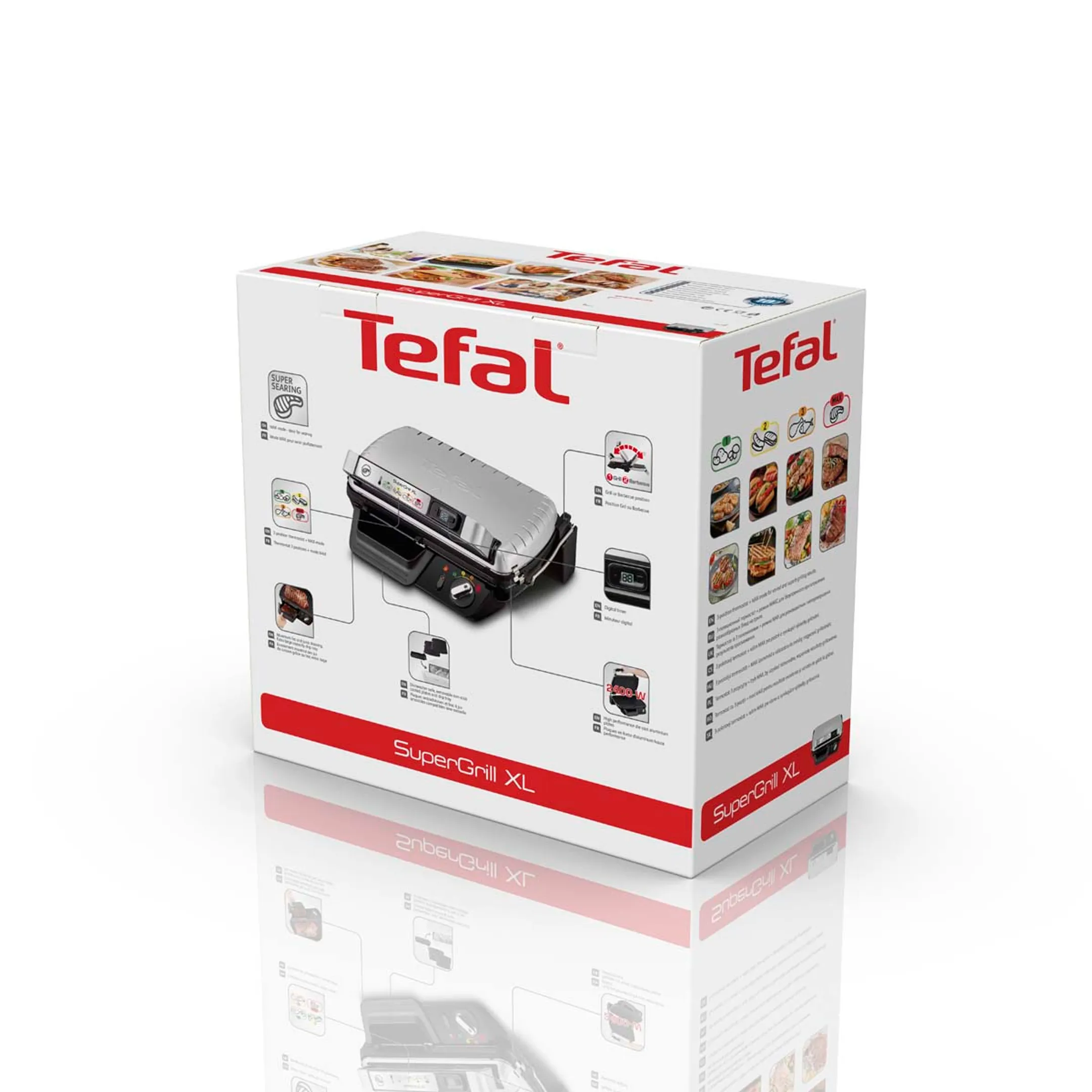 Tefal Grill SuperGrill XL GC461B12