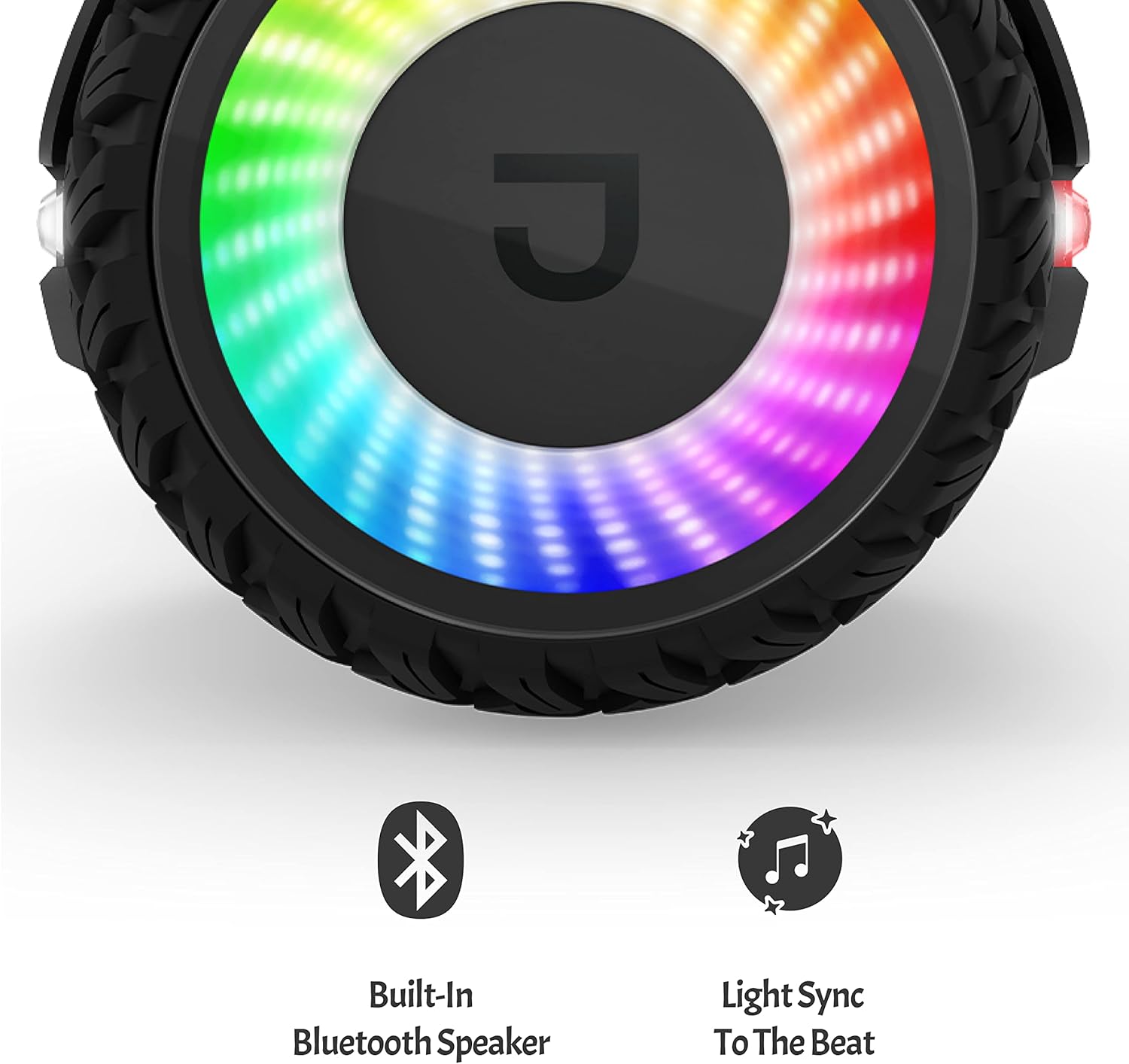 Jetson Self Balancing Hoverboard with Built in Bluetooth Speaker | All Terrain Tires | LED Lights
