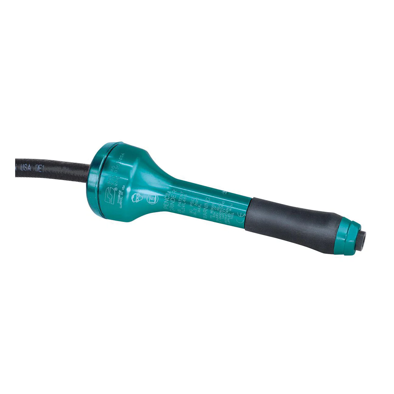 Dynabrade 51731  ~  .1 Hp Straight-Line Pencil Grinder 60000 Rpm Turbine Air Motor Rear Exhaust 1/8 Inch Collet With Ceramic Bearings