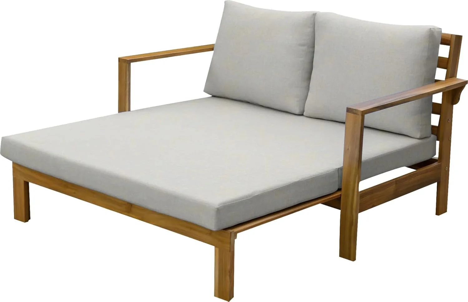 Primaster Capri díványágy matraccal, napozóágy, 141x130x35 cm