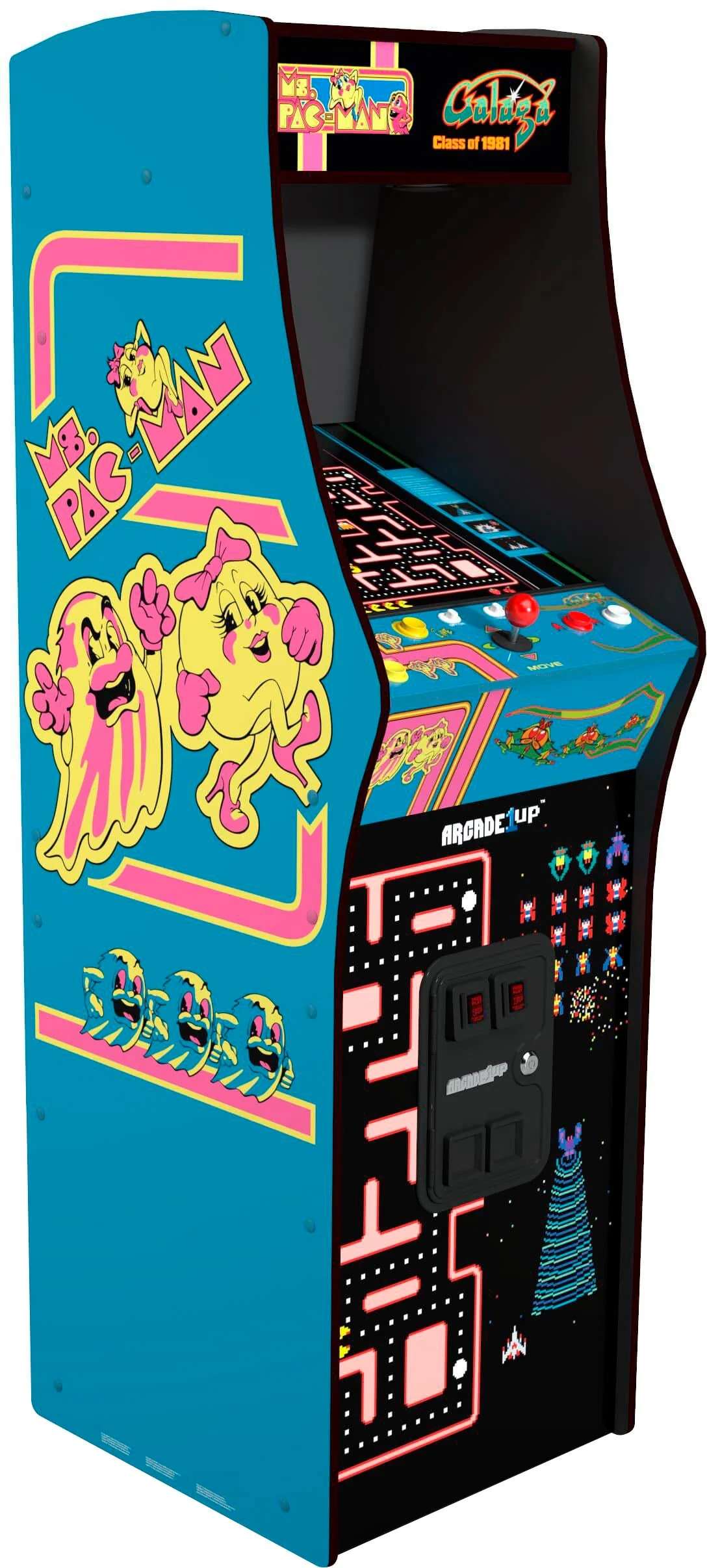 Arcade1Up Class of 81′ Deluxe Arcade játék, kék – Retro játékkonzol