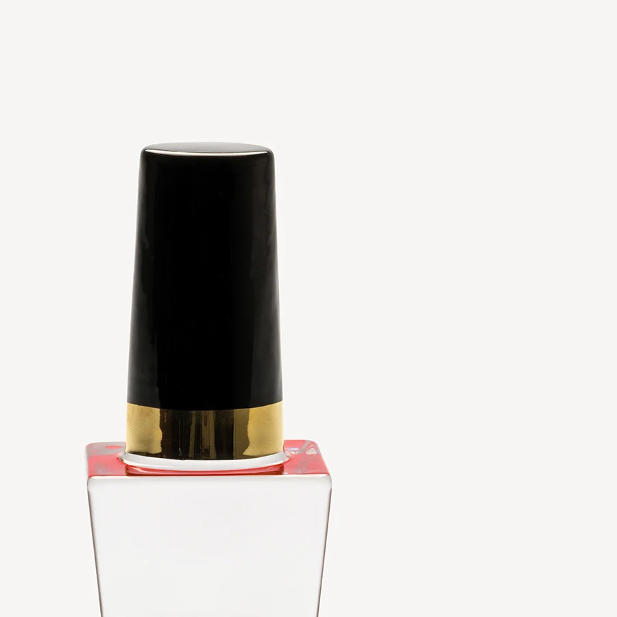 Nailpolish Glass Sculpture
