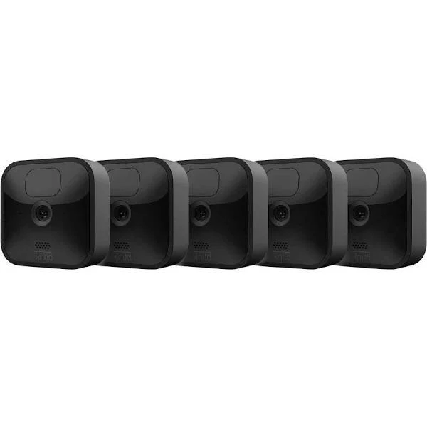 2025 2025 Blink Outdoor 5 Camera Kit Wireless, Weather Resistant HD Security Camera Motion Detection