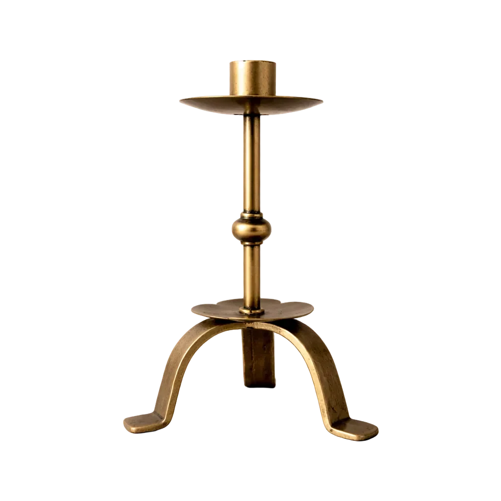 Iron Tripod Candle Holder