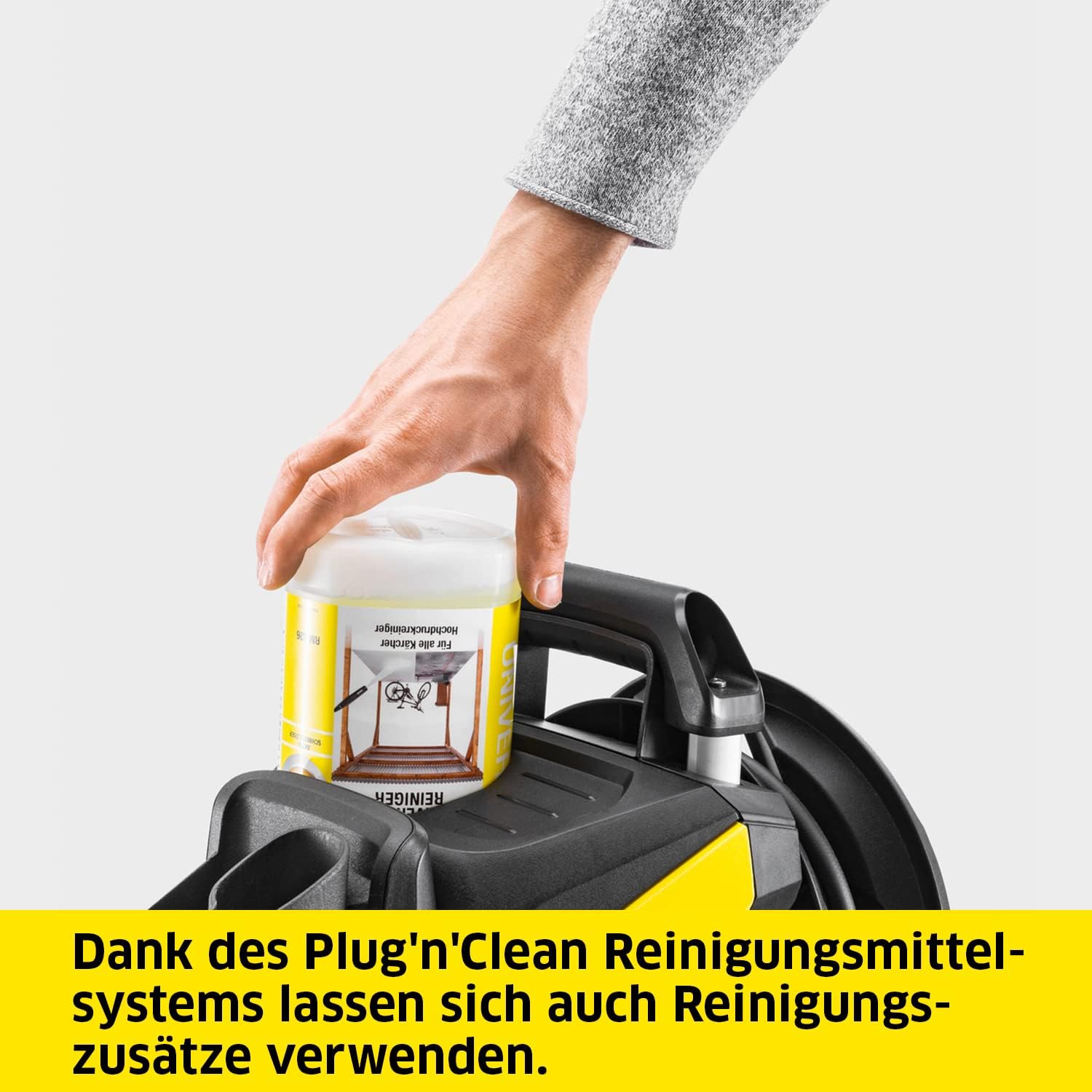 Krcher hogedrukreiniger K 7 Premium Power Home, druk: 180 bar, debiet: 600 l/h, oppervlaktecapaciteit: 60 m/h, vermogen: 3.000 W, slanghaspel, met pistool, vuilvreter, spuitlans