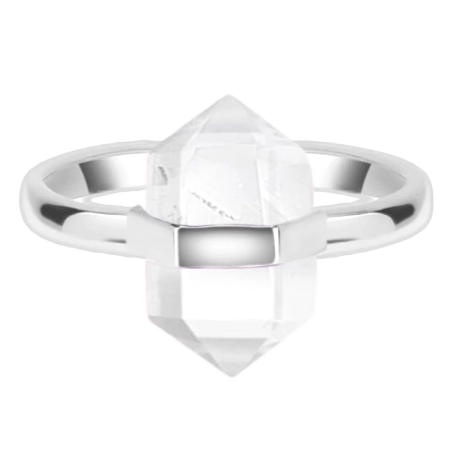 Laihas Crystal Kindness Clear Quartz Ring