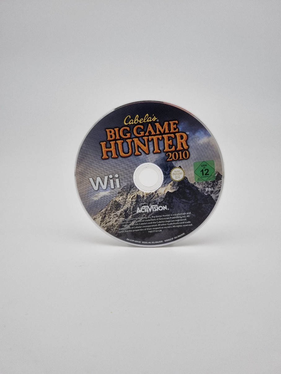 Cabela’s Big Game Hunter 2010 Disc only Wii