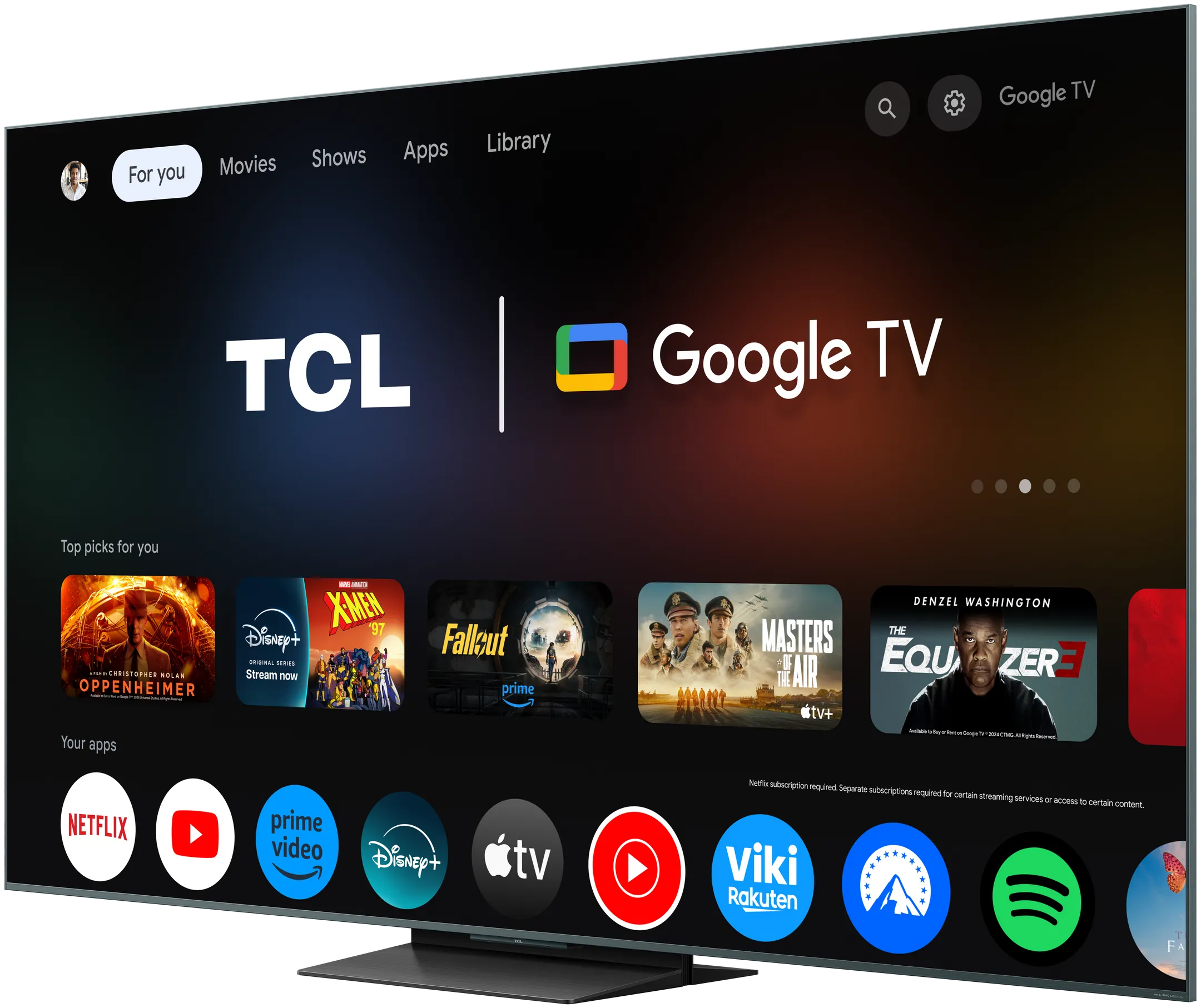 TCL QD-MiniLED 4K TV 85C9K (2025) - 85 inch