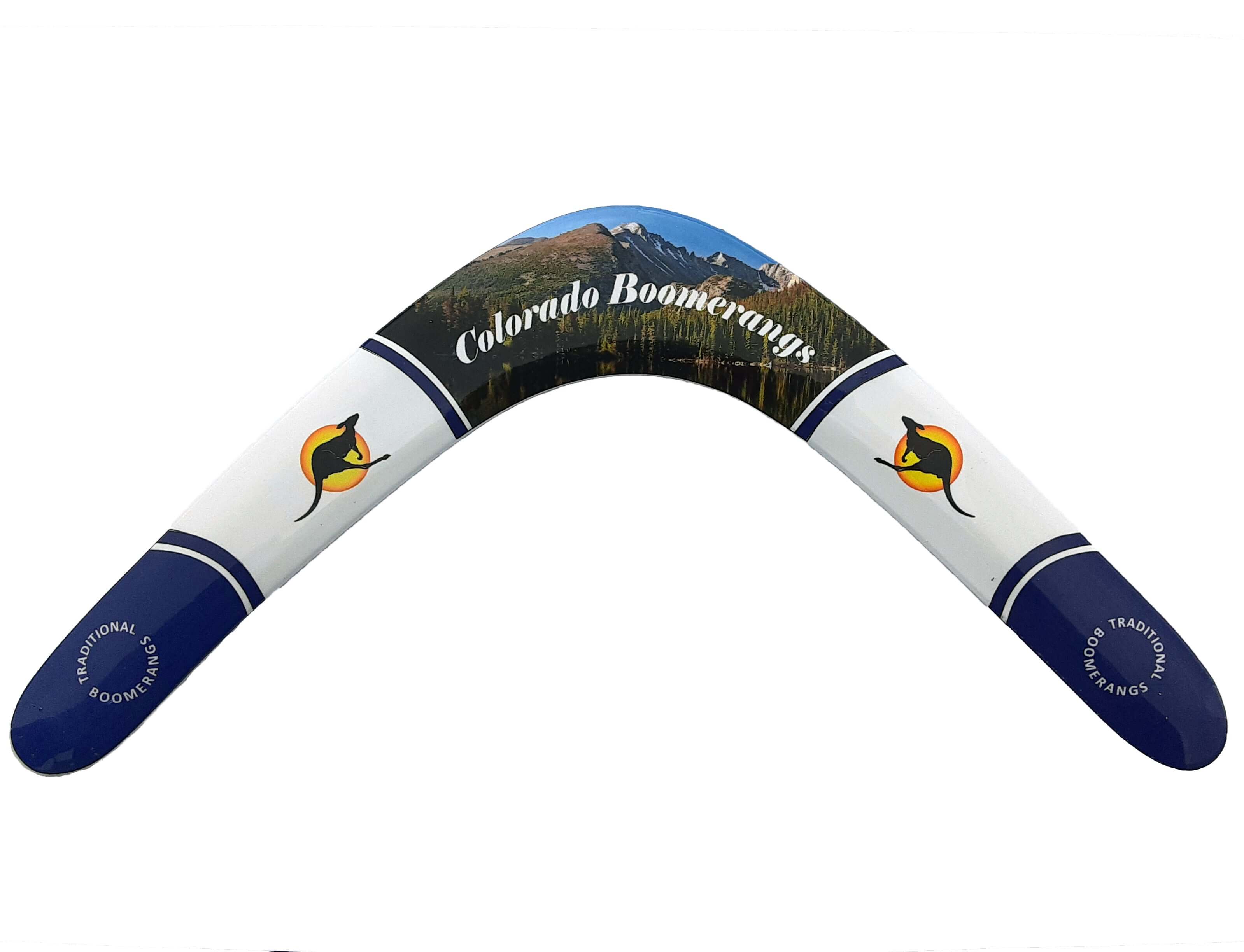 Mandala Boomerang - Great Traditional Beginner Boomerang - Plastic