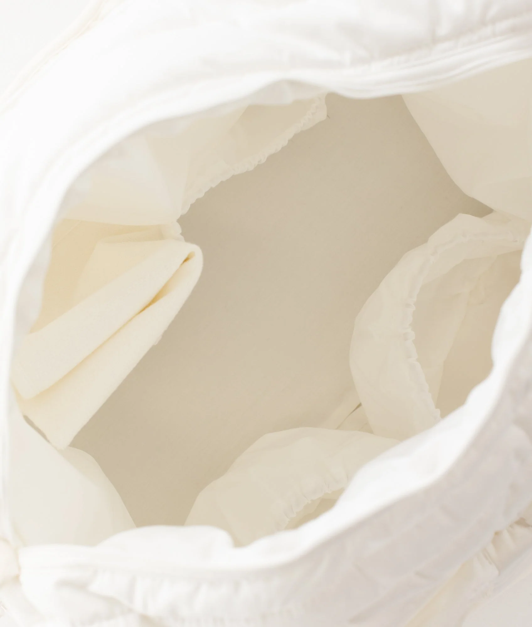 Baby Bag | White & Beige