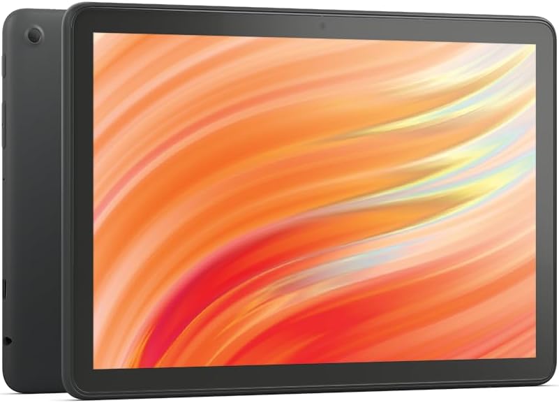 Like-New Amazon Fire HD 10 tablet, built for relaxation, 10.1