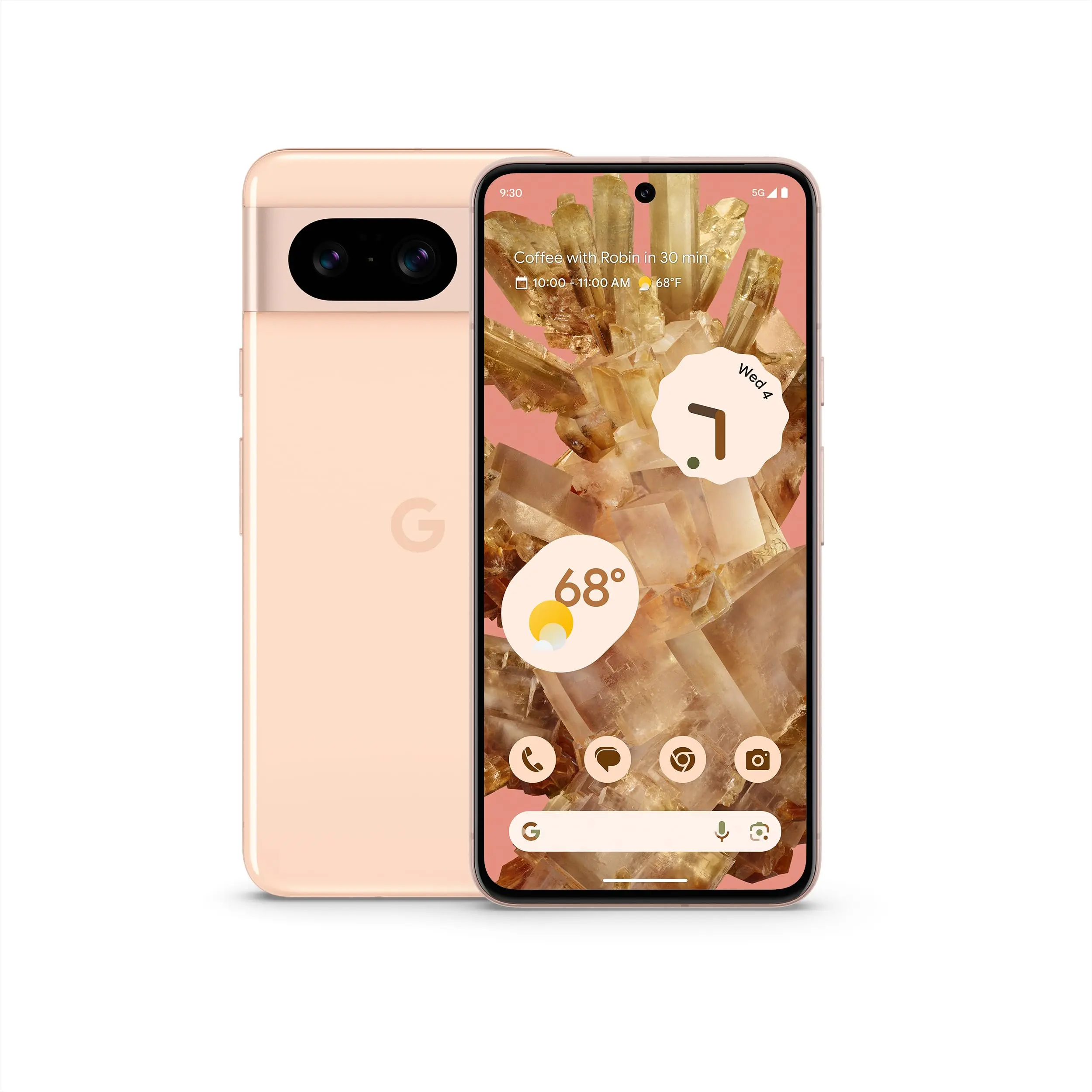 Google Pixel 8 Unlocked 5G Smartphone, 128GB, Obsidian – Advanced Camera, 24-Hour Battery, Security Features