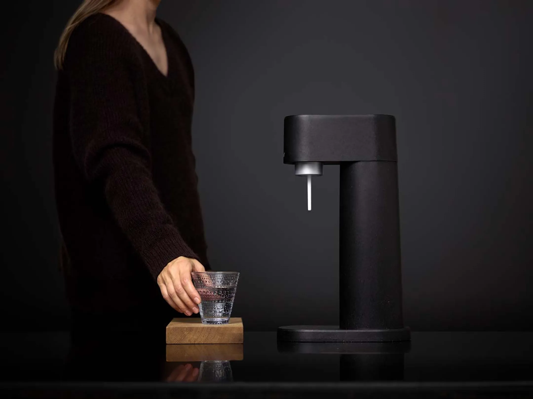 MySoda Bruiswatertoestel Woody Black