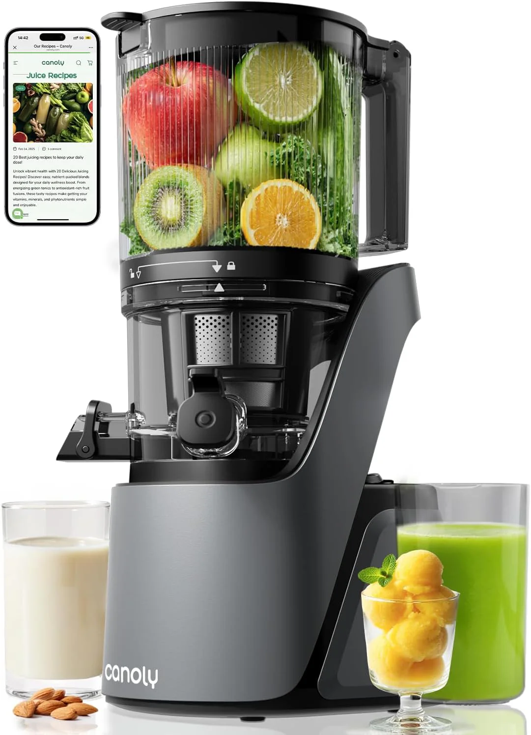 Canoly C16 Cold Press Juicer 6