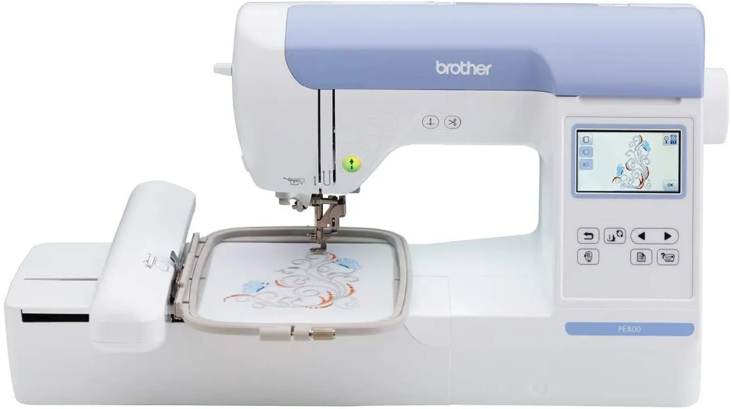 Brother számítógépes hímzőgép, 5 x 7 hüvelykes hímzőfelülettel és LCD-képernyővel