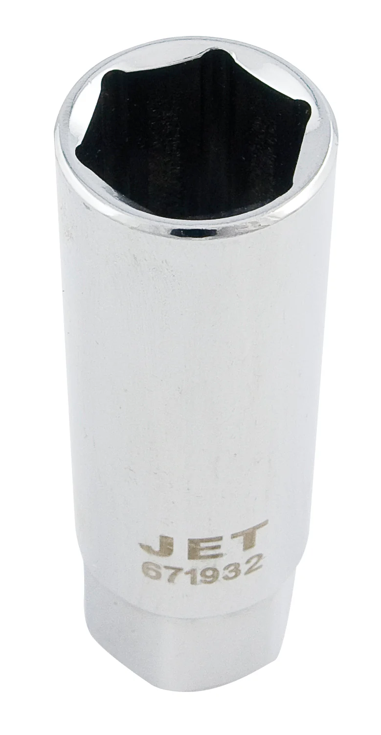 Jet 671932  ~  3/8 Inch Dr X 5/8 Inch Spark Plug Socket