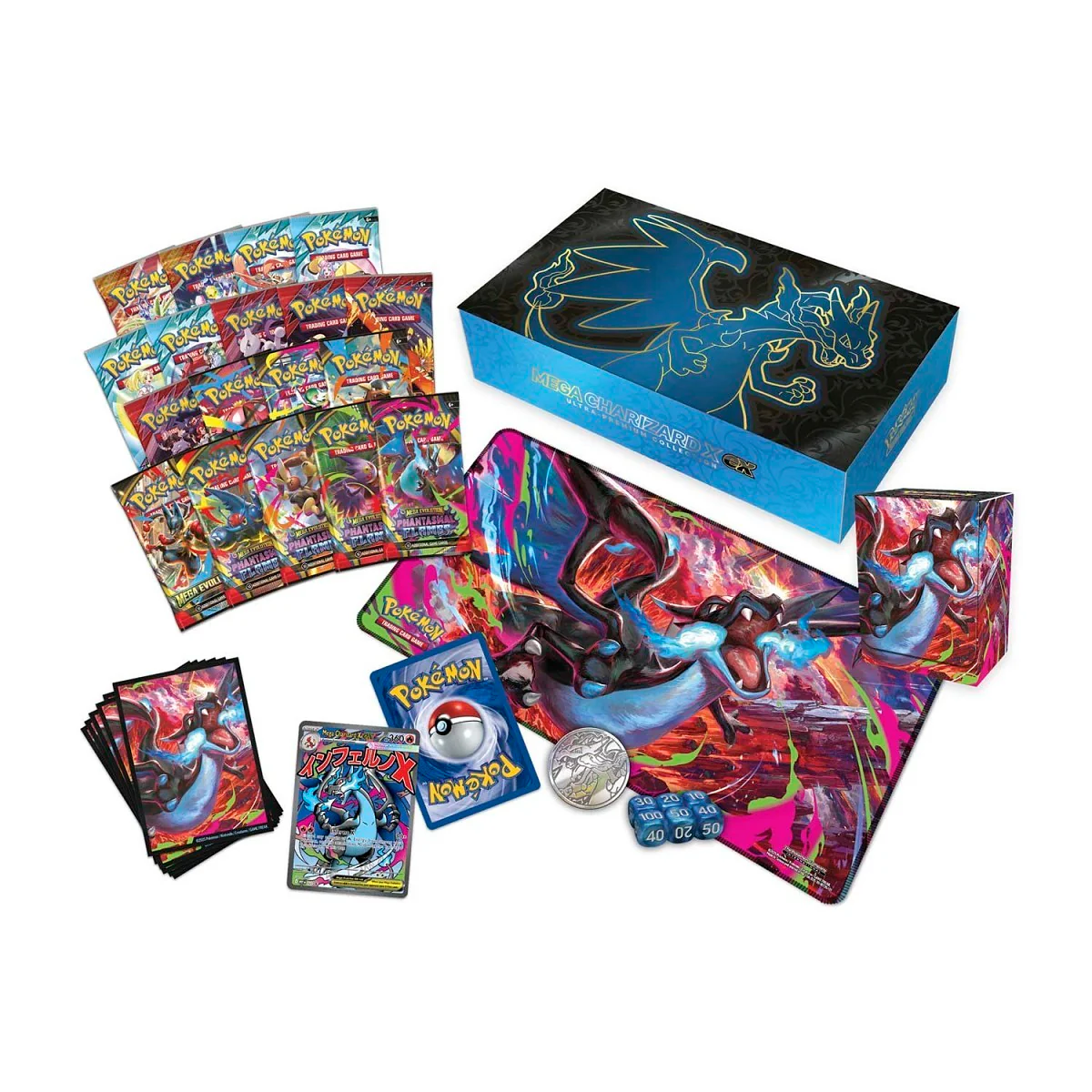 Pokmon TCG: Mega Charizard X ex Ultra-Premium Collection