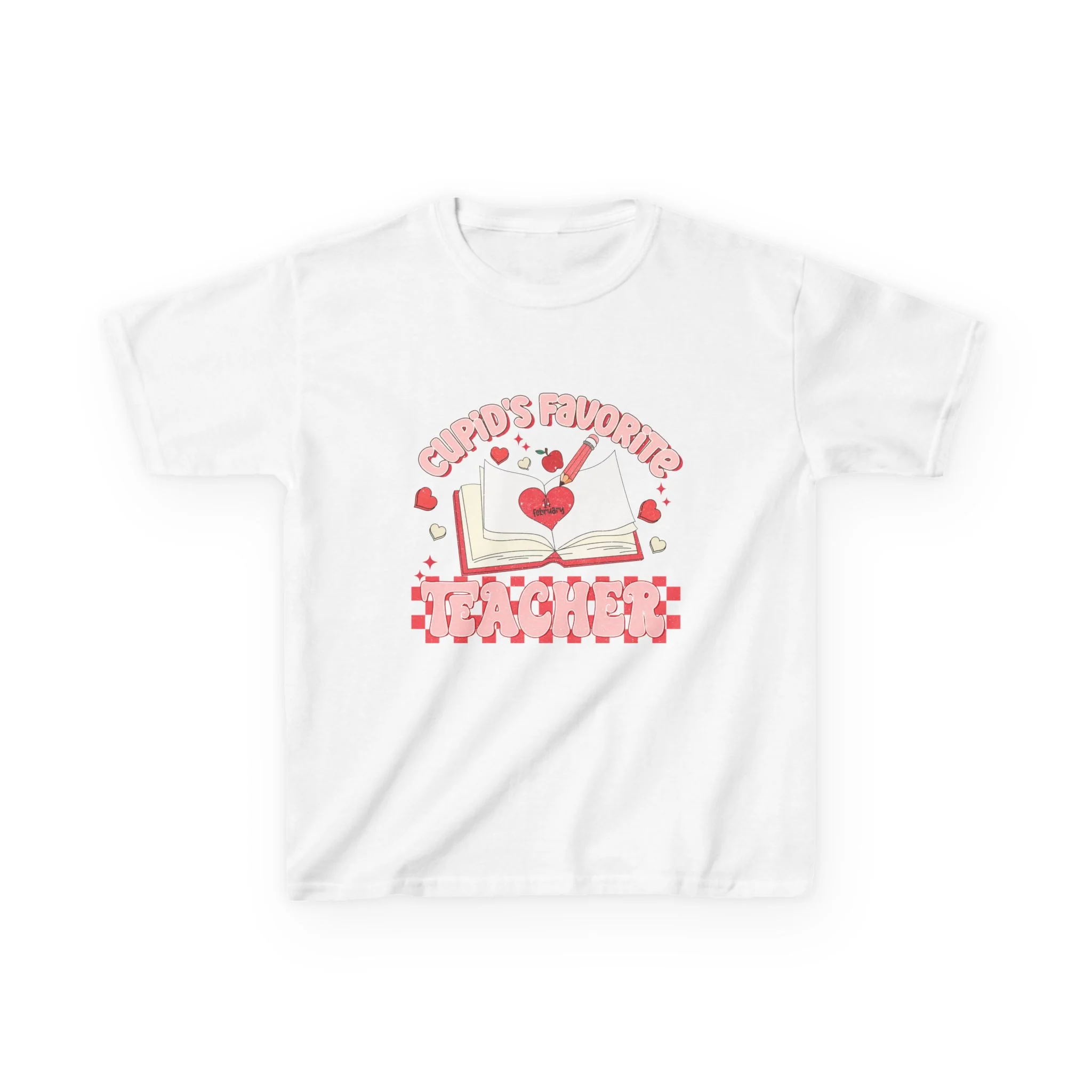 Childrens Favorite Book tee | Heart Open Book Kids Shirt