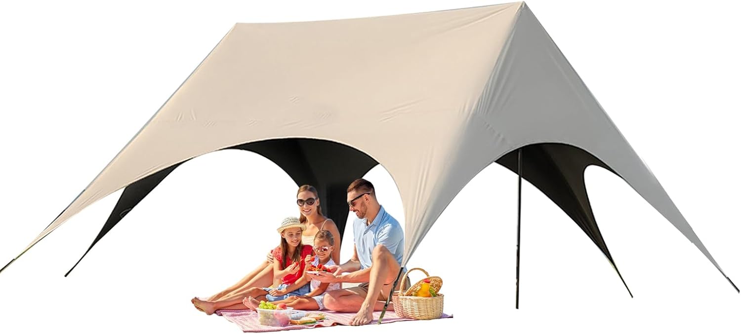 Sonnenschutz für den Außenbereich, Faltbarer Unterstand, robuster Pavillon für Picknick, Garten, Grill, Terrasse