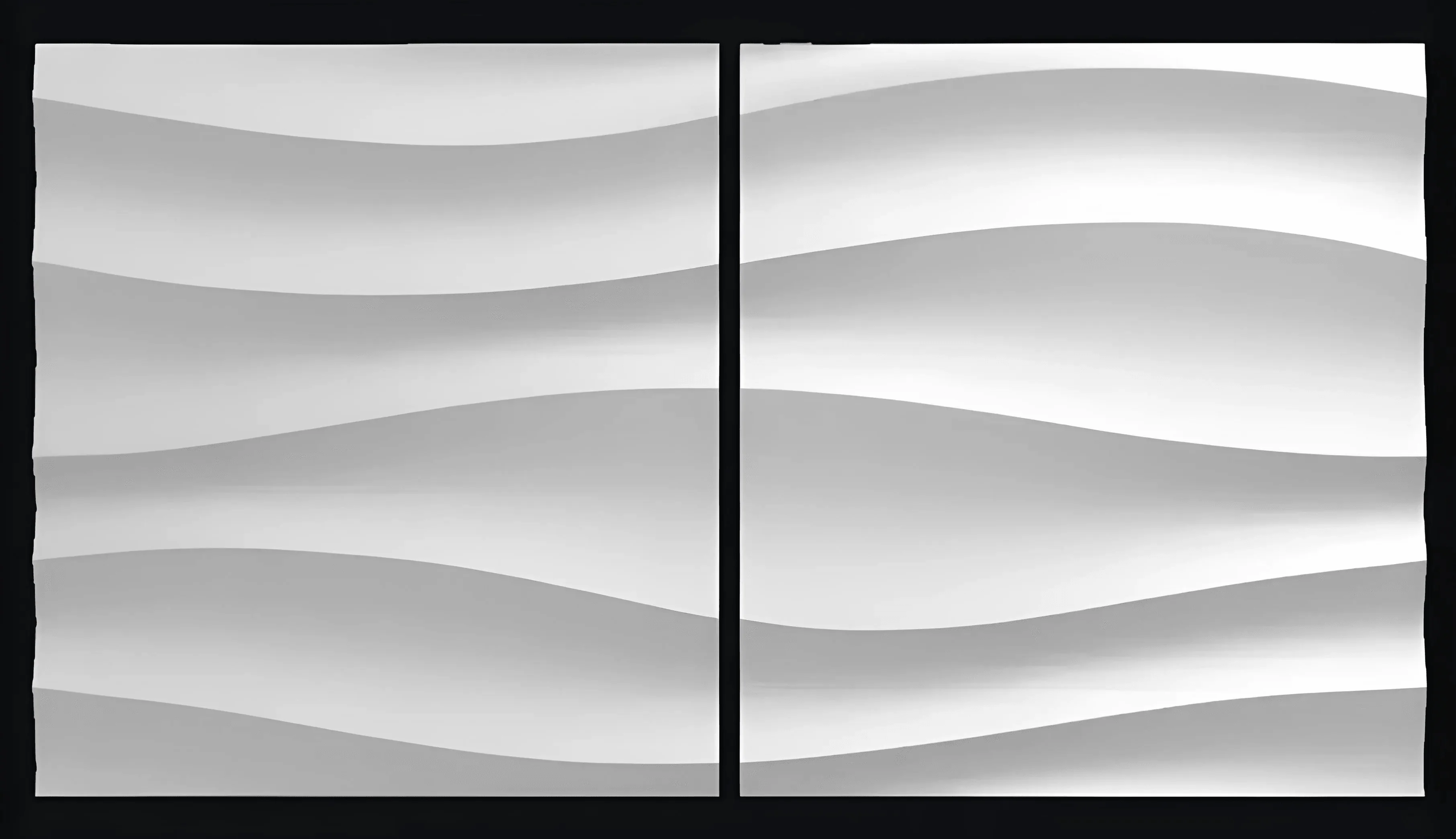 GYPSUM 3D WALL PANEL | RIPPLE 0076