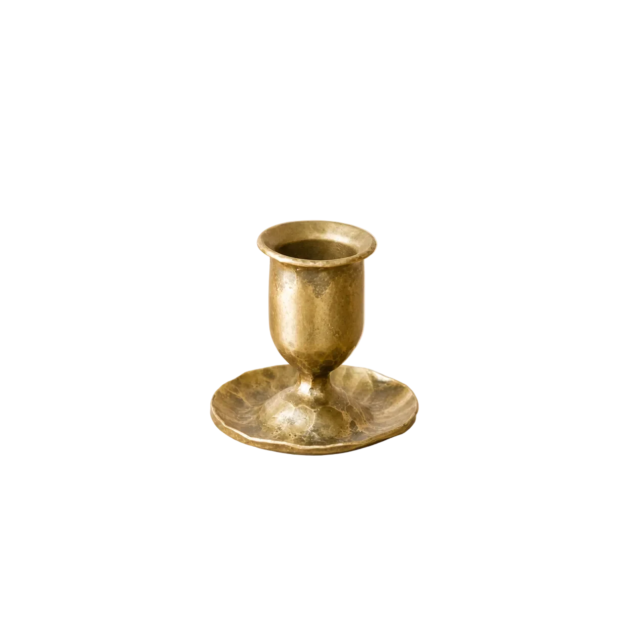 Antique Inspired Iron Taper Candle Holder