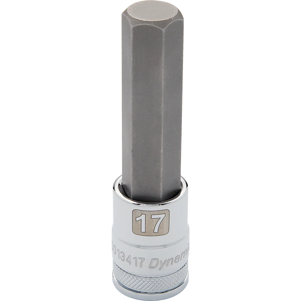 Dynamic D013406  ~  1/2 Inch Drive Bit Socket Hex 6 mm Long