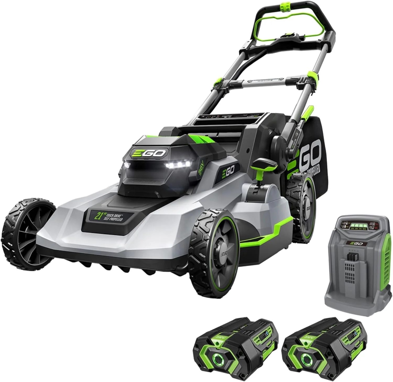 EGO POWER+ Electric Lawn Mower, Self-Propelled Cordless with Select Cut and Touch Drive