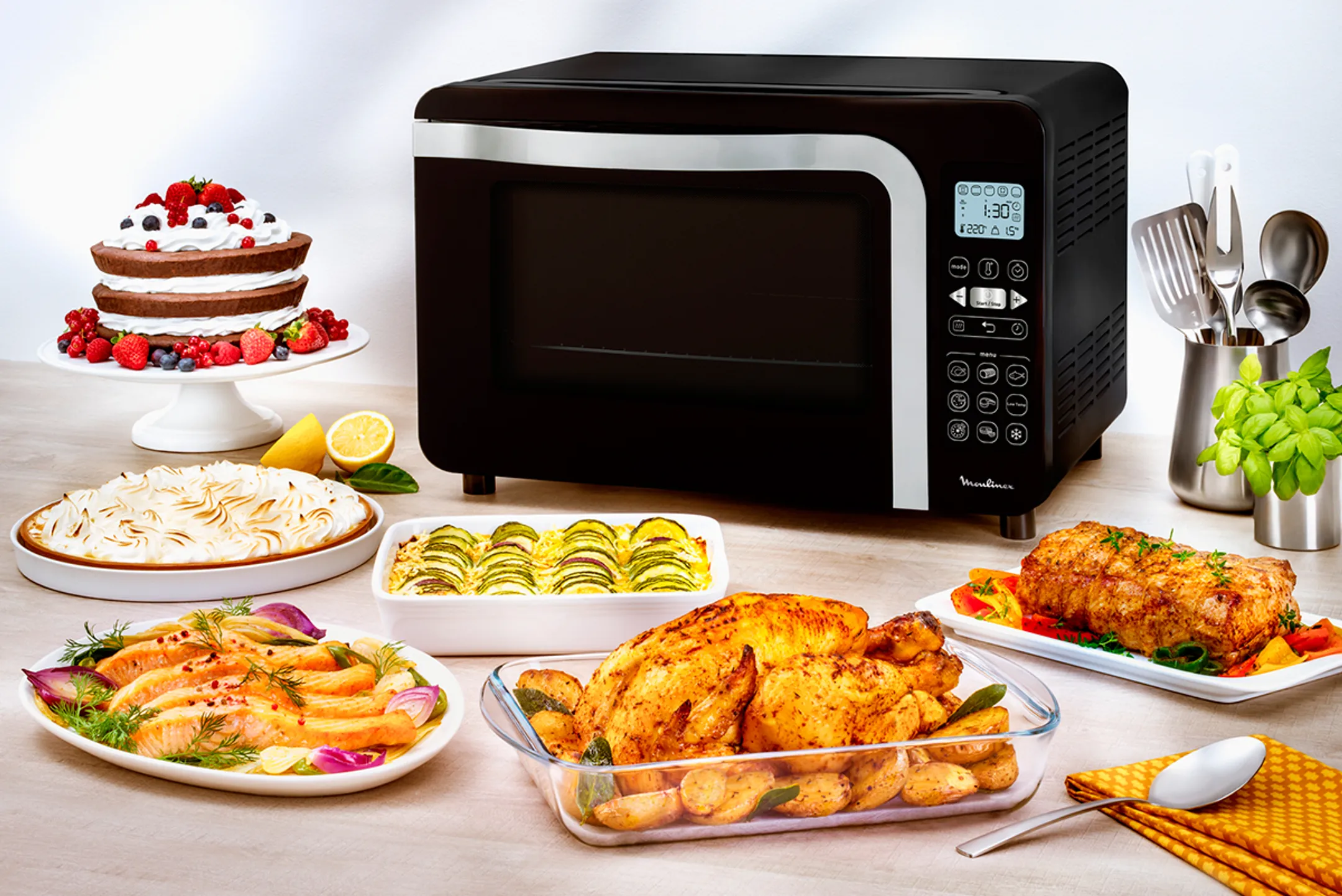Moulinex Elektrische oven Delicio Tactile OX286810