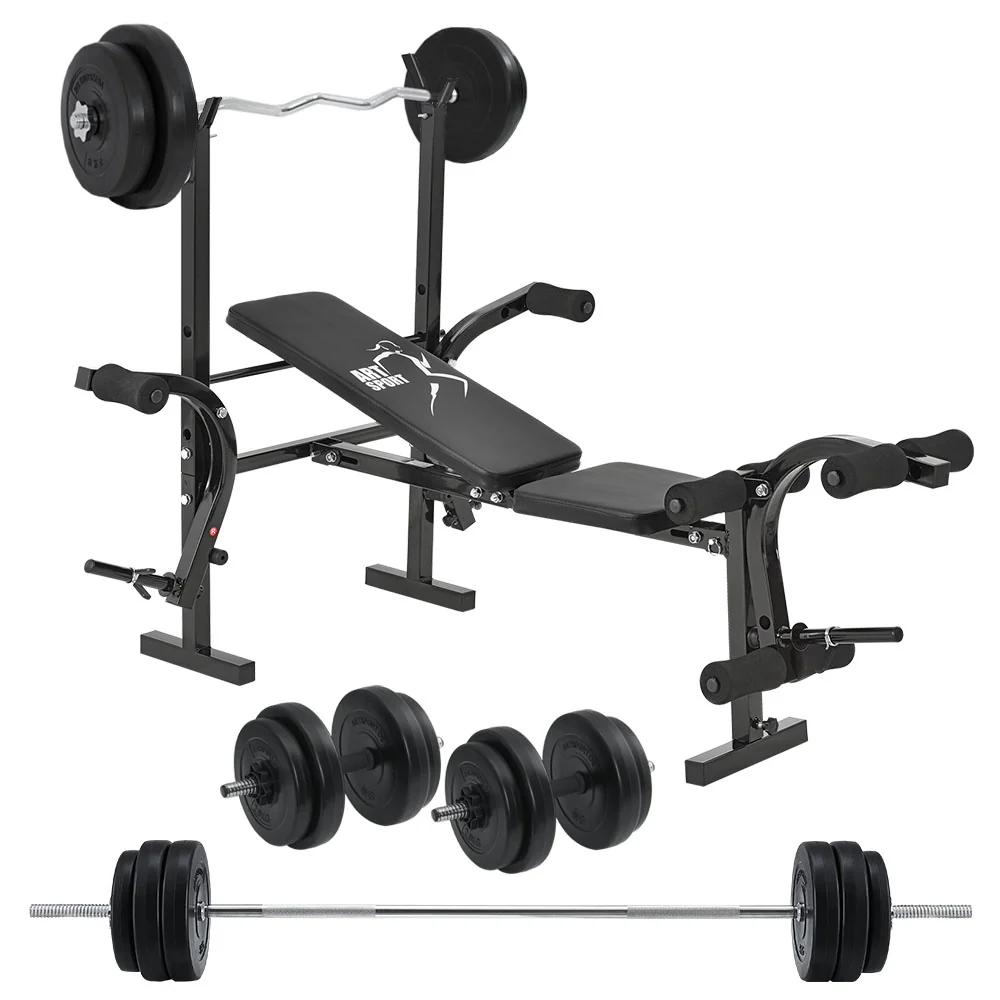2025 ProfiGym Hantelbank 1000 met Hantelset