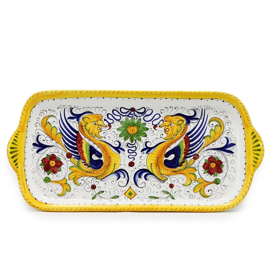 Raffaellesco Rectangular Tray