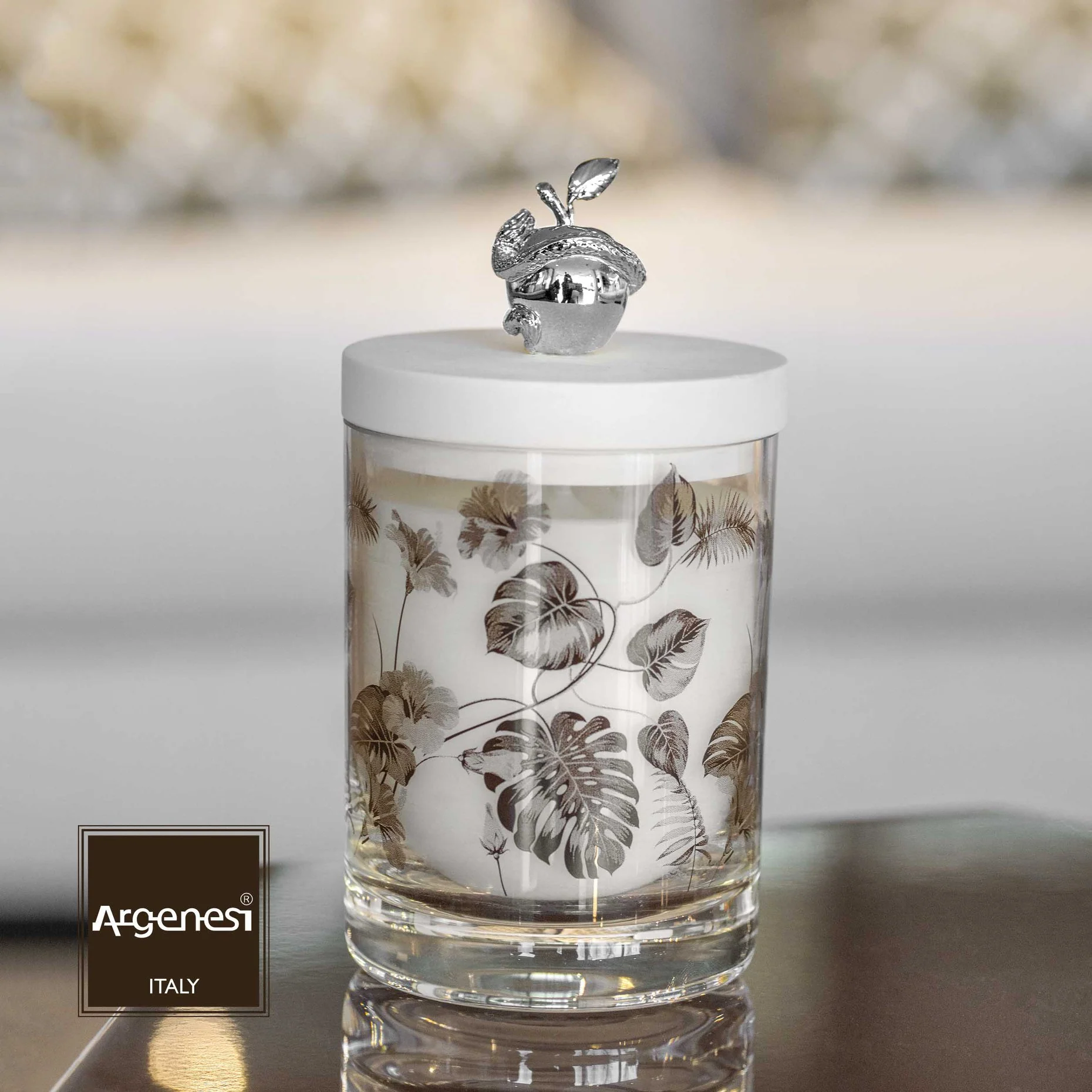 Giardini Dell'eden Silver Candle