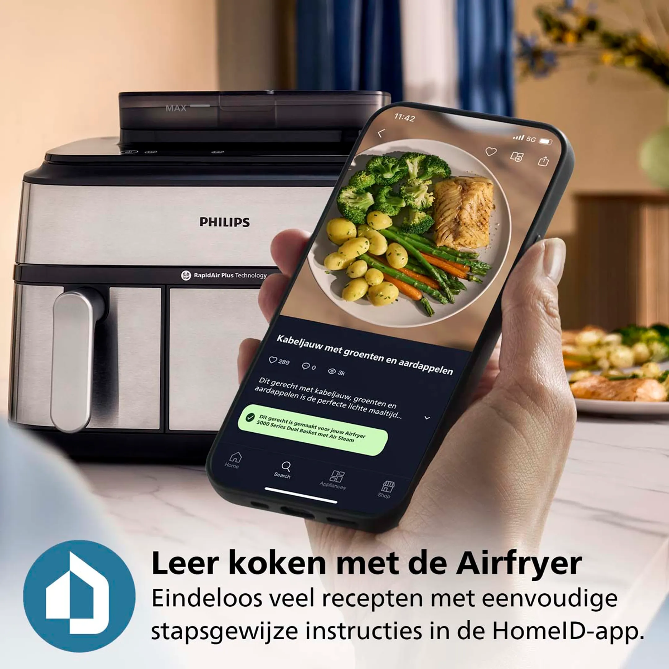 Philips Airfryer 5000-serie NA555/00