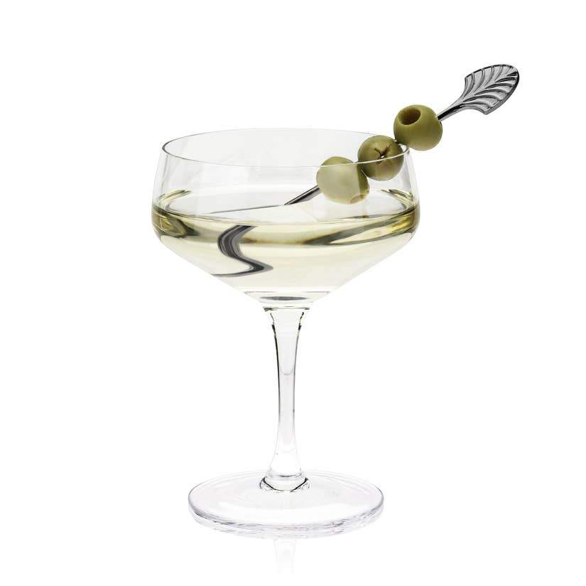 Gunmetal Deco Cocktail Picks