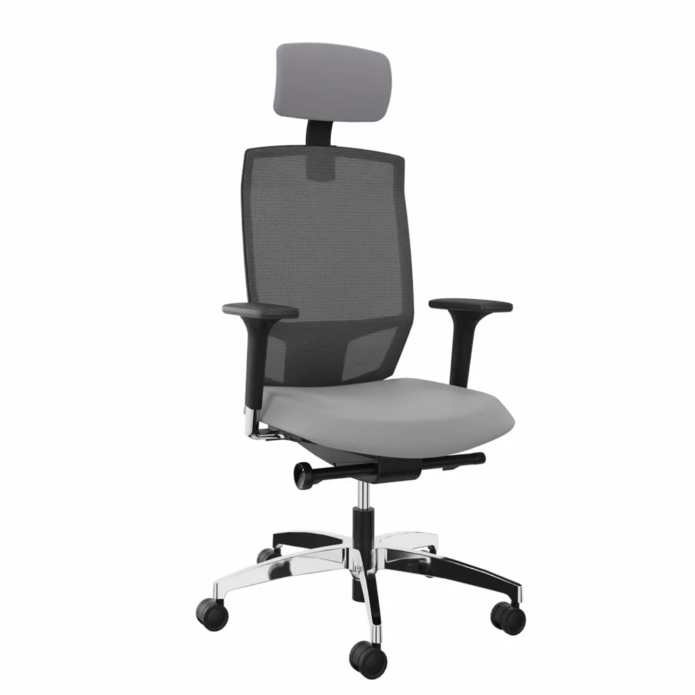 Sedia da ufficio ergonomica Dauphin @JUST EVO MESH AJ 5786 con poggiatesta – Configurabile