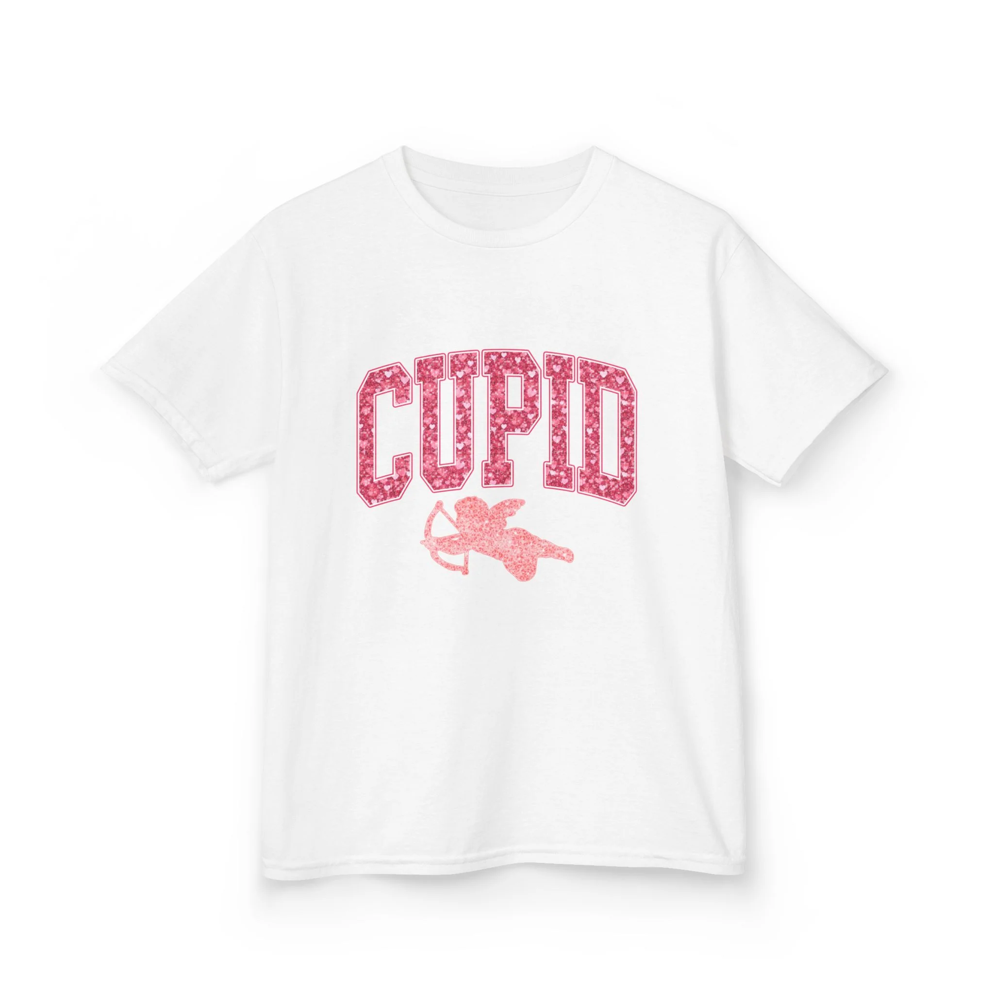 Cupid Kids Tee | Pink Cupid Graphic Valentine's Shirt