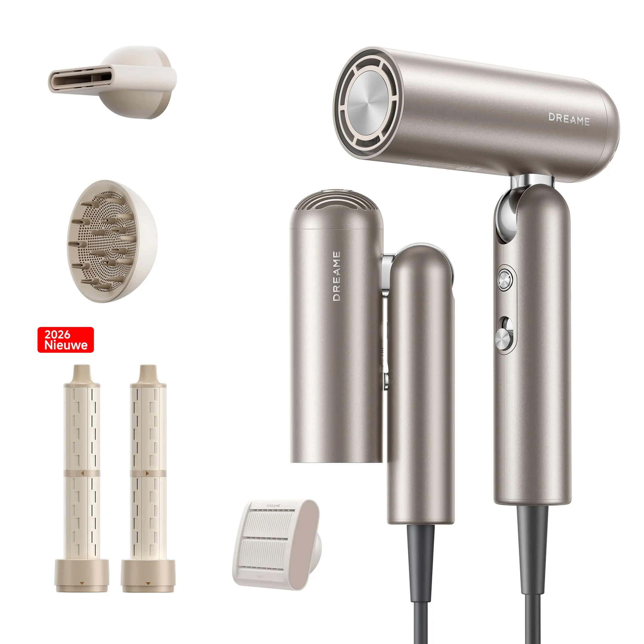 Dreame Haardroger Pocket Pro Gold